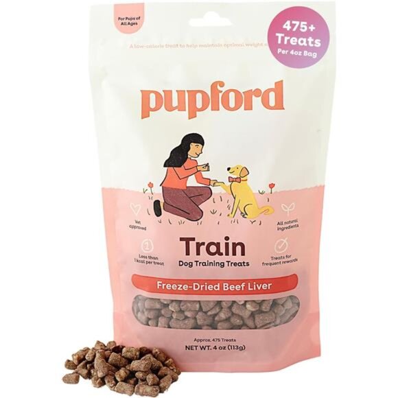 Freeze Dried Training Treats for Dogs & Puppies, 475+ Three Ingredient Bites - Picture 1 of 7
